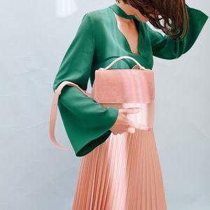 Mlouye small convertible bag baby pink